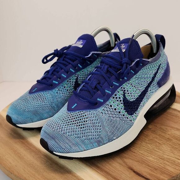 Nike Air Max Flyknit Racer Royal Blue Algae New With Tag Mens Size 6  FD2765-400 main image 6